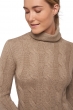  kaschmir pullover damen dicke natural blabla natural brown 4xl