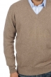 Cashmere kaschmir pullover herren dicke hippolyte 4f natural brown s