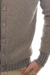 Cashmere kaschmir pullover herren dicke jo natural brown graubraun meliert xl