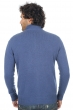 Cashmere kaschmir pullover herren dicke maxime kobaltblau azurblau meliert 3xl