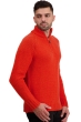 Cashmere kaschmir pullover herren dicke tripoli bloody orange paprika 2xl