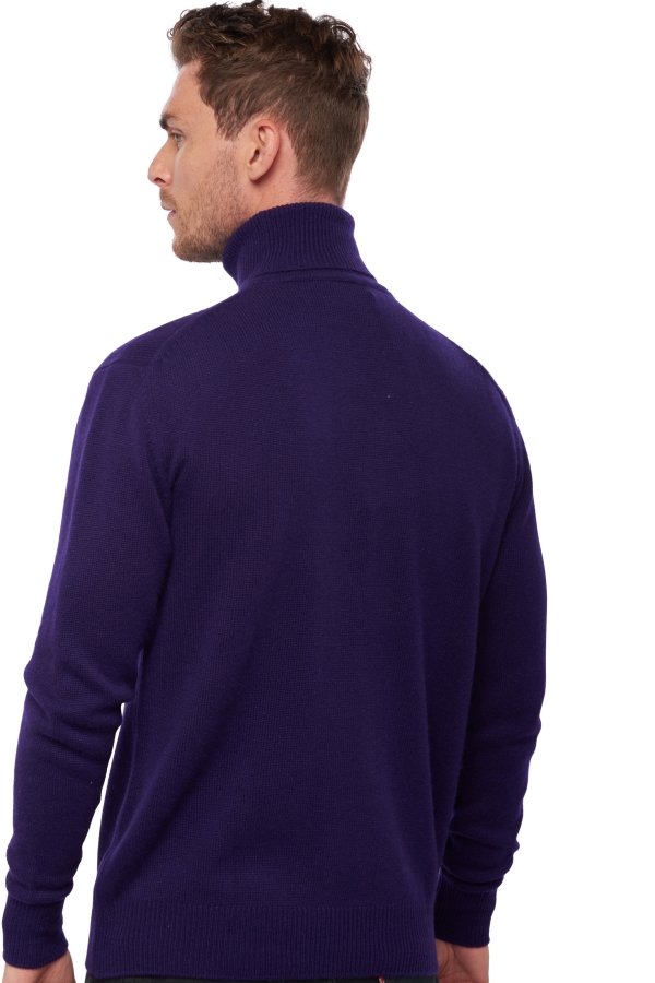 Cashmere kaschmir pullover herren dicke edgar 4f deep purple xl