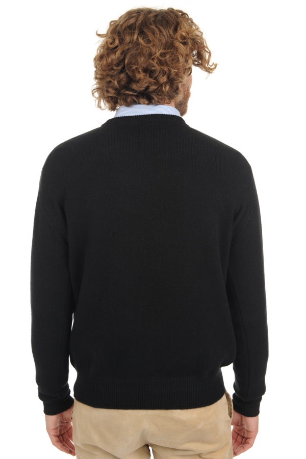 Cashmere kaschmir pullover herren dicke nestor 4f premium black 2xl