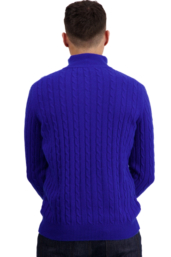 Cashmere kaschmir pullover herren dicke taurus bleu regata 2xl