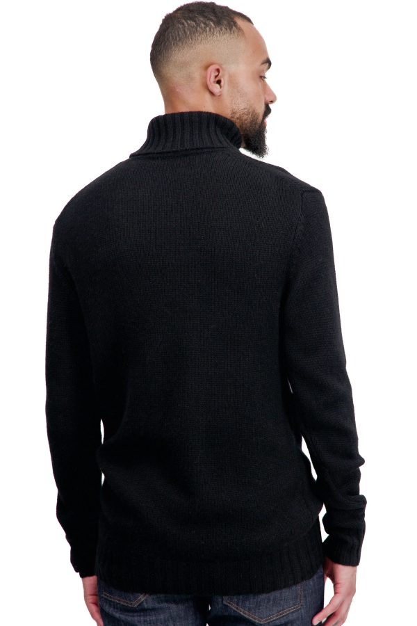 Cashmere kaschmir pullover herren dicke tobago first schwarz s