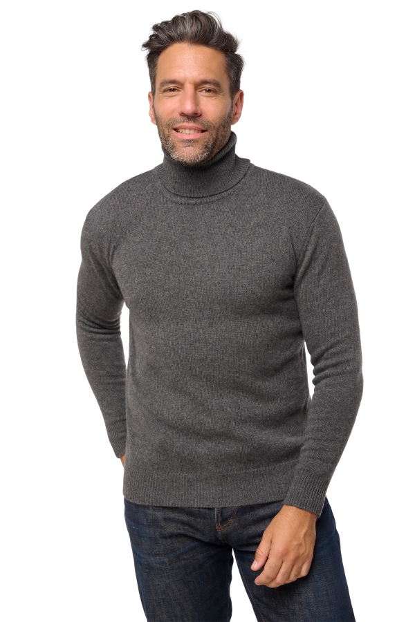 Cashmere kaschmir pullover herren dicke torino first dark grey 3xl