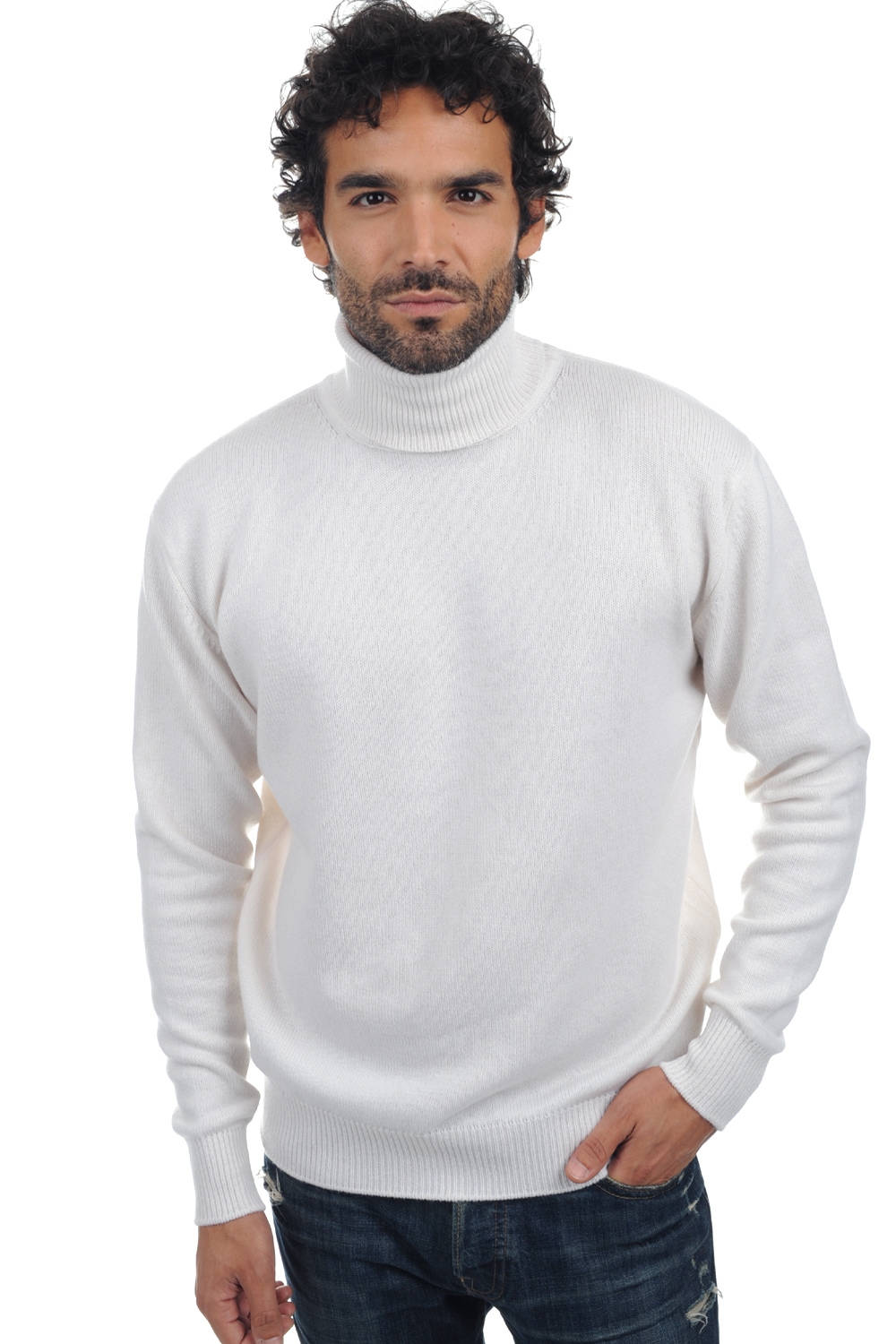 Cashmere kaschmir pullover herren dicke edgar 4f off white xs