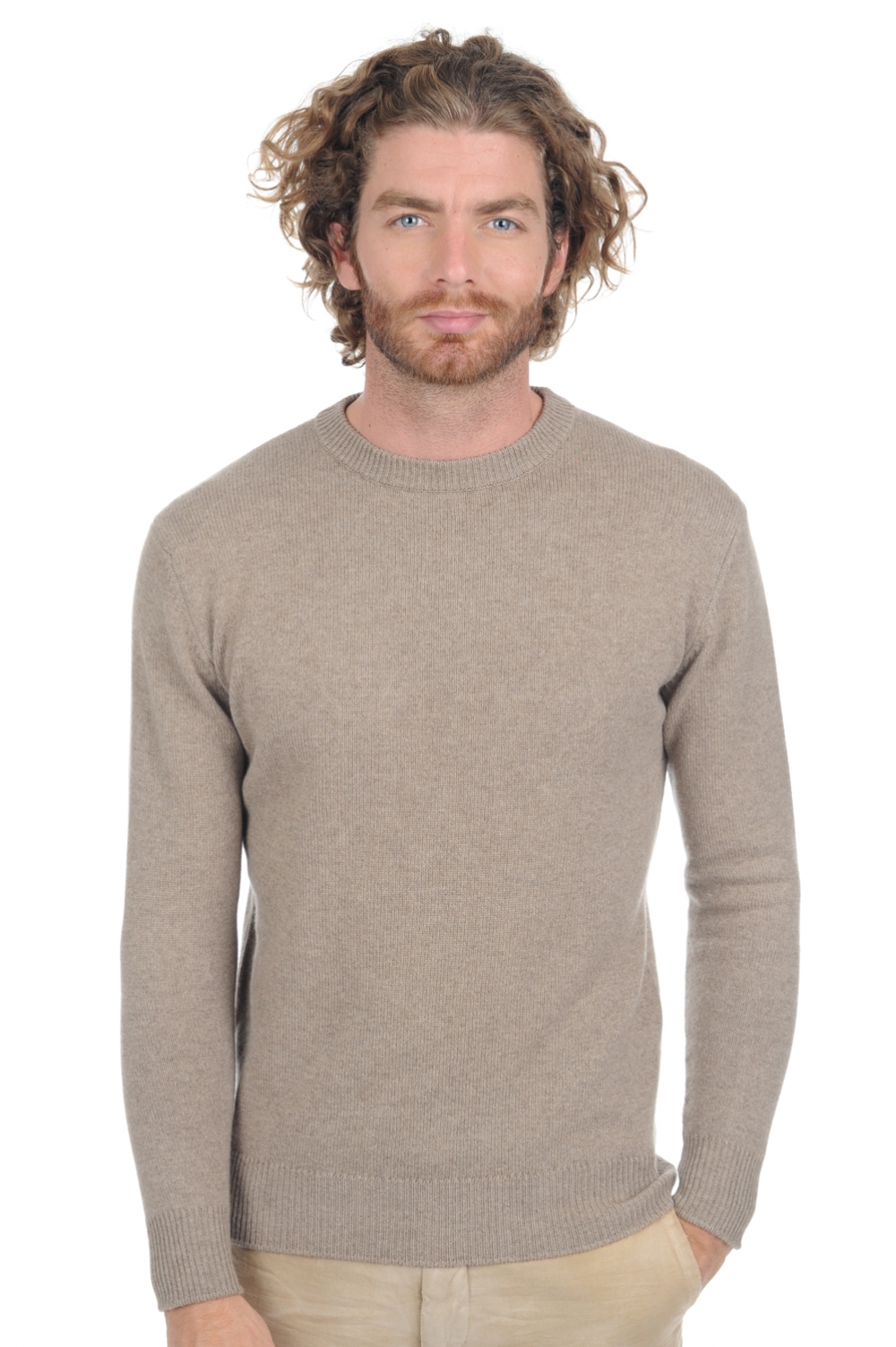 Cashmere kaschmir pullover herren dicke nestor 4f premium dolma natural 2xl