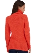 Cashmere kaschmir pullover damen dicke vicenza peach bloody orange xl