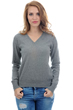 Cashmere kaschmir pullover damen fruhjahr sommer kollektion faustine grau meliert l