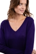 Cashmere kaschmir pullover damen fruhjahr sommer kollektion flavie deep purple 2xl