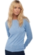 Cashmere kaschmir pullover damen fruhjahr sommer kollektion thalia first powder blue l