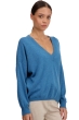 Cashmere kaschmir pullover damen fruhjahr sommer kollektion theia manor blue m