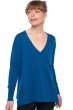 Cashmere kaschmir pullover damen fruhjahr sommer kollektion uhaina entenblau s