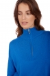 Cashmere kaschmir pullover damen rollkragen groseille tetbury blue m