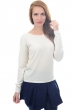 Cashmere kaschmir pullover damen rundhalsausschnitt solange natural ecru m