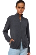 Cashmere kaschmir pullover damen strickjacken cardigan thames first dark grey s