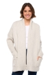 Cashmere kaschmir pullover damen strickjacken cardigan vienne flanellgrau meliert natural ecru l