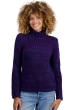 Cashmere kaschmir pullover damen toxane deep purple nachtblau leuchtendes blau m