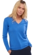 Cashmere kaschmir pullover damen v ausschnitt emma tetbury blue 