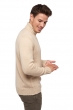 Cashmere kaschmir pullover herren dicke achille natural beige 3xl