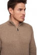 Cashmere kaschmir pullover herren dicke donovan natural brown 2xl