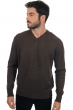 Cashmere kaschmir pullover herren dicke hippolyte 4f braun meliert 2xl