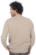 Cashmere kaschmir pullover herren dicke nestor 4f natural brown 4xl