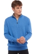 Cashmere kaschmir pullover herren die zeitlosen henri blau meliert graubraun 2xl