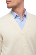 Cashmere kaschmir pullover herren leon ecru l