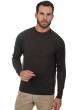 Cashmere kaschmir pullover herren rundhals nestor braun meliert 