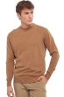 Cashmere kaschmir pullover herren rundhals nestor camel meliert 