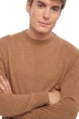 Cashmere kaschmir pullover herren rundhals nestor camel meliert 