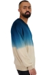 Cashmere kaschmir pullover herren schlussverkauf telaviv natural beige leuchtendes blau m