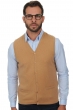 Cashmere kaschmir pullover herren strickjacke pullunder basile camel 