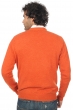 Cashmere kaschmir pullover herren yoni paprika 2xl