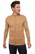 Cashmere kaschmir pullover herren zip kapuze thobias first camel xl