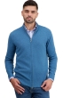 Cashmere kaschmir pullover herren zip kapuze thobias first manor blue s