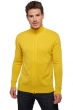 Cashmere kaschmir pullover herren zip kapuze thobias first sunny yellow xl