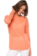 Leinen kaschmir pullover damen rundhalsausschnitt sheila papaya s