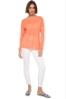 Leinen kaschmir pullover damen rundhalsausschnitt sheila papaya s