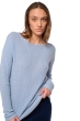 Yak kaschmir pullover damen rollkragen zenica himmelblau s