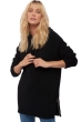 Yak kaschmir pullover damen zip kapuze veria schwarz xl