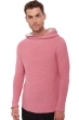 Yak kaschmir pullover herren zip kapuze conor pink off white 3xl