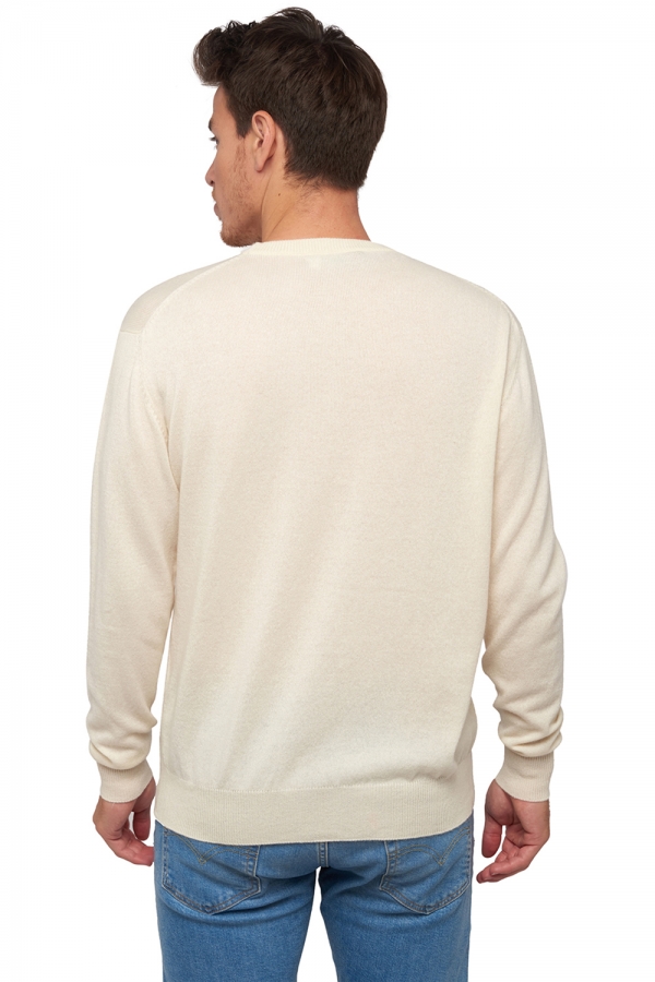  kaschmir pullover herren natural ness 4f natural ecru l