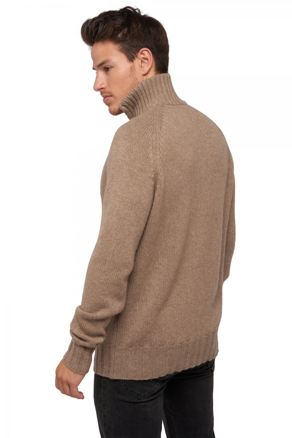  kaschmir pullover herren natural viero natural brown 4xl