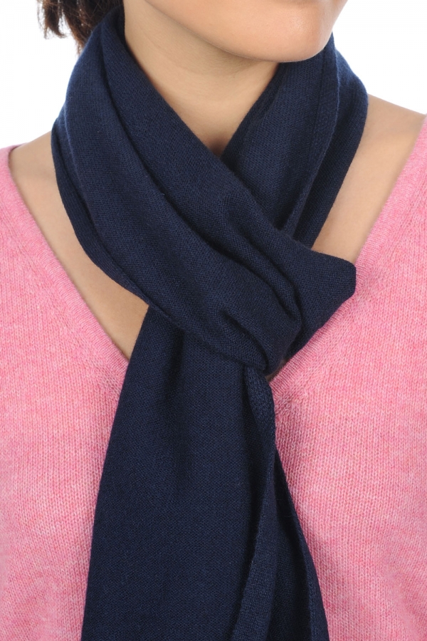 Cashmere accessoires ozone nachtblau 160 x 30 cm