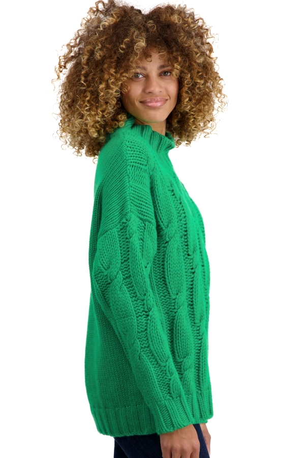 Cashmere kaschmir pullover damen dicke twiggy new green 4xl