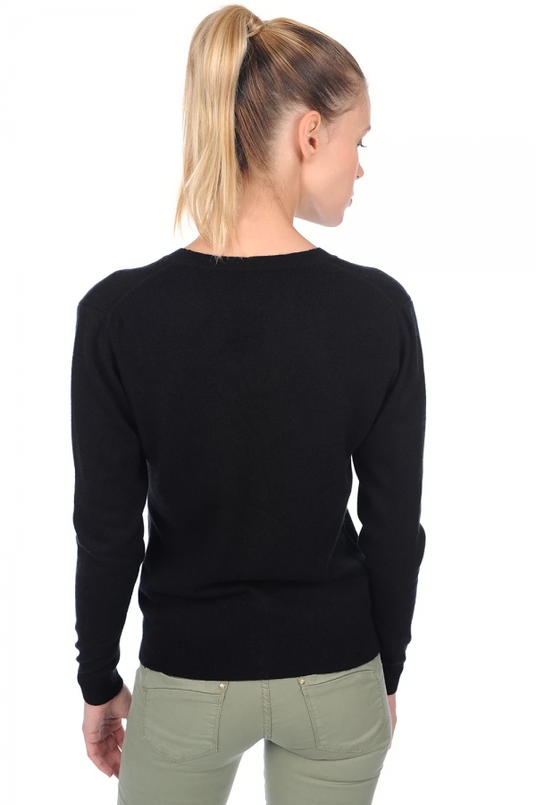 Cashmere kaschmir pullover damen fruhjahr sommer kollektion taline first schwarz s