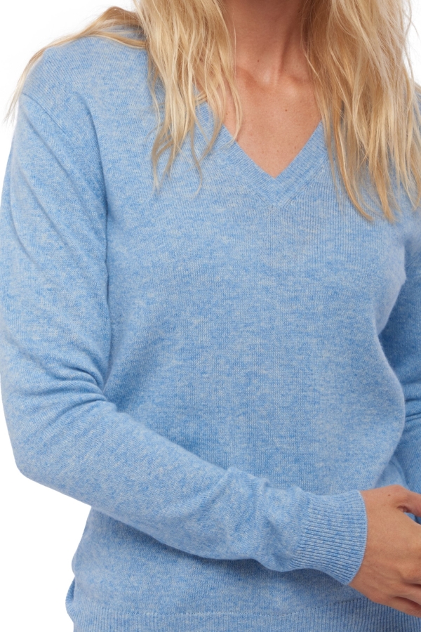 Cashmere kaschmir pullover damen fruhjahr sommer kollektion tessa first powder blue xs